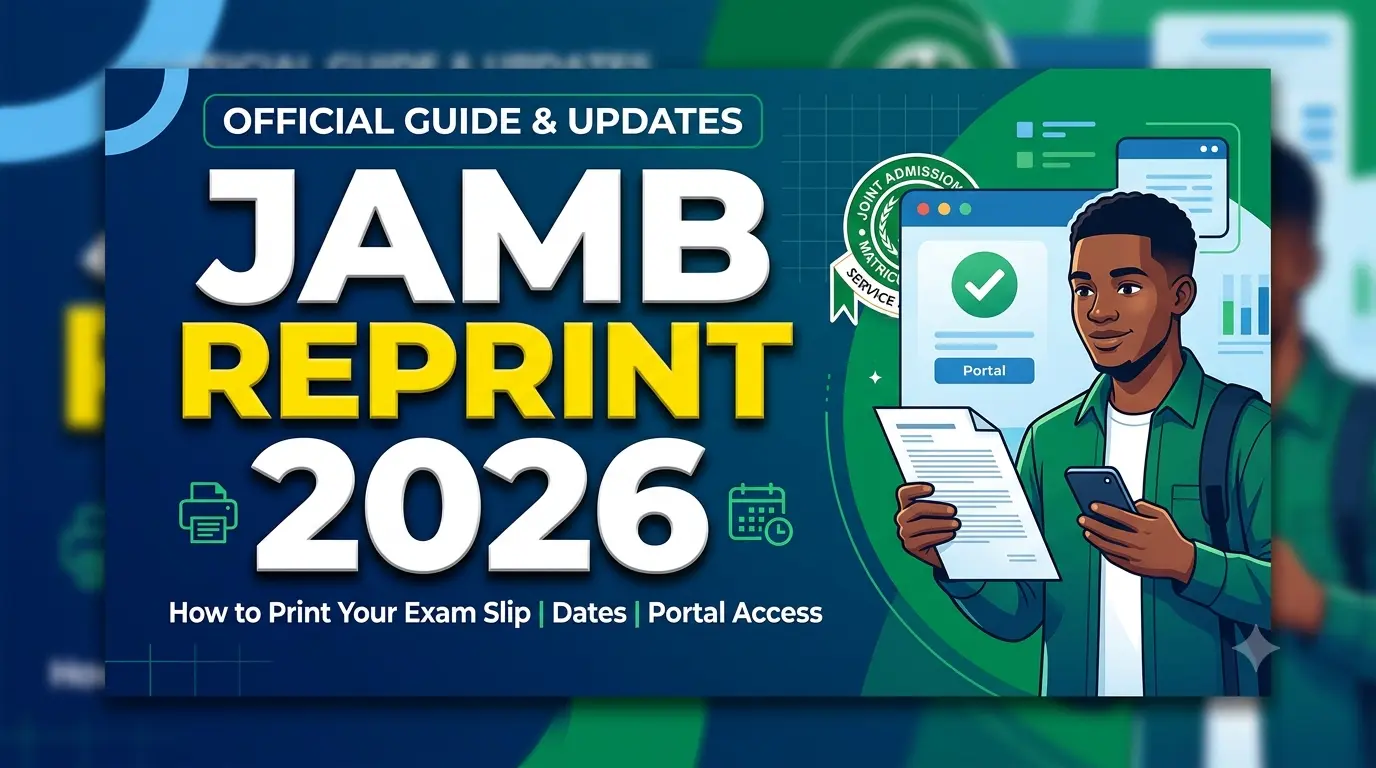 JAMB Reprint 2026