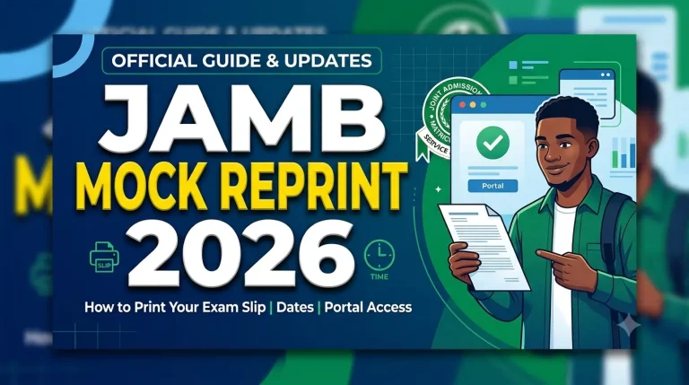 JAMB Mock Reprint 2026