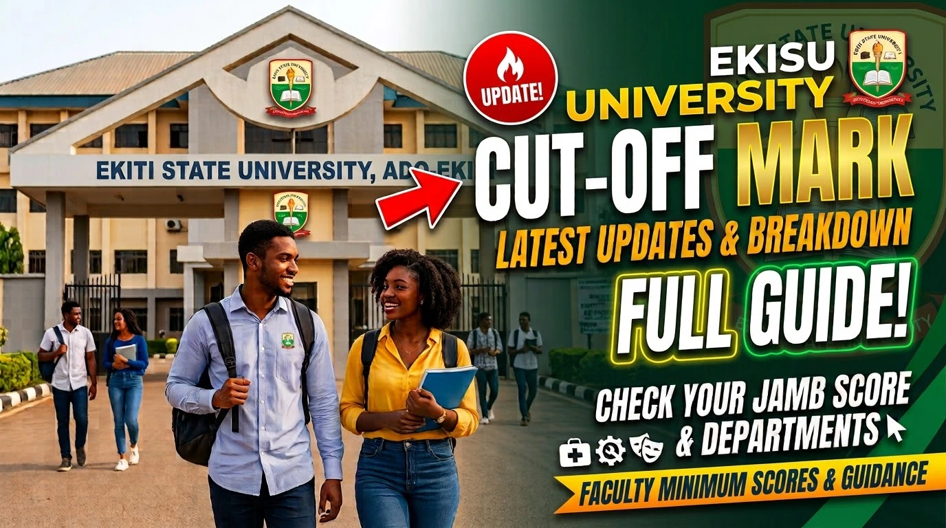 ekiti state university cut off mark